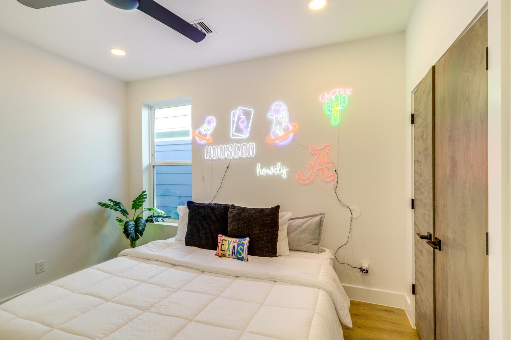 3 Mi To Dtwn Modern Townhome With Yard In Х'юстон Екстер'єр фото