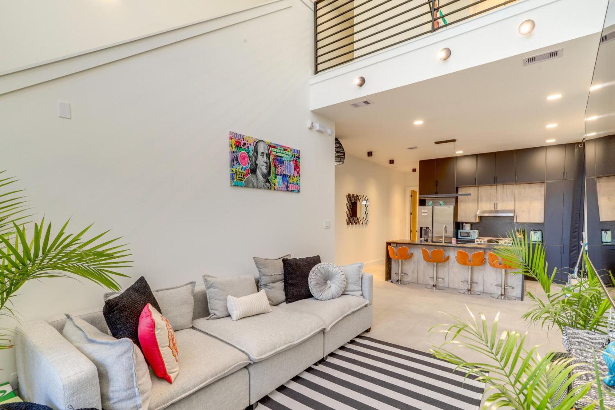 3 Mi To Dtwn Modern Townhome With Yard In Х'юстон Екстер'єр фото
