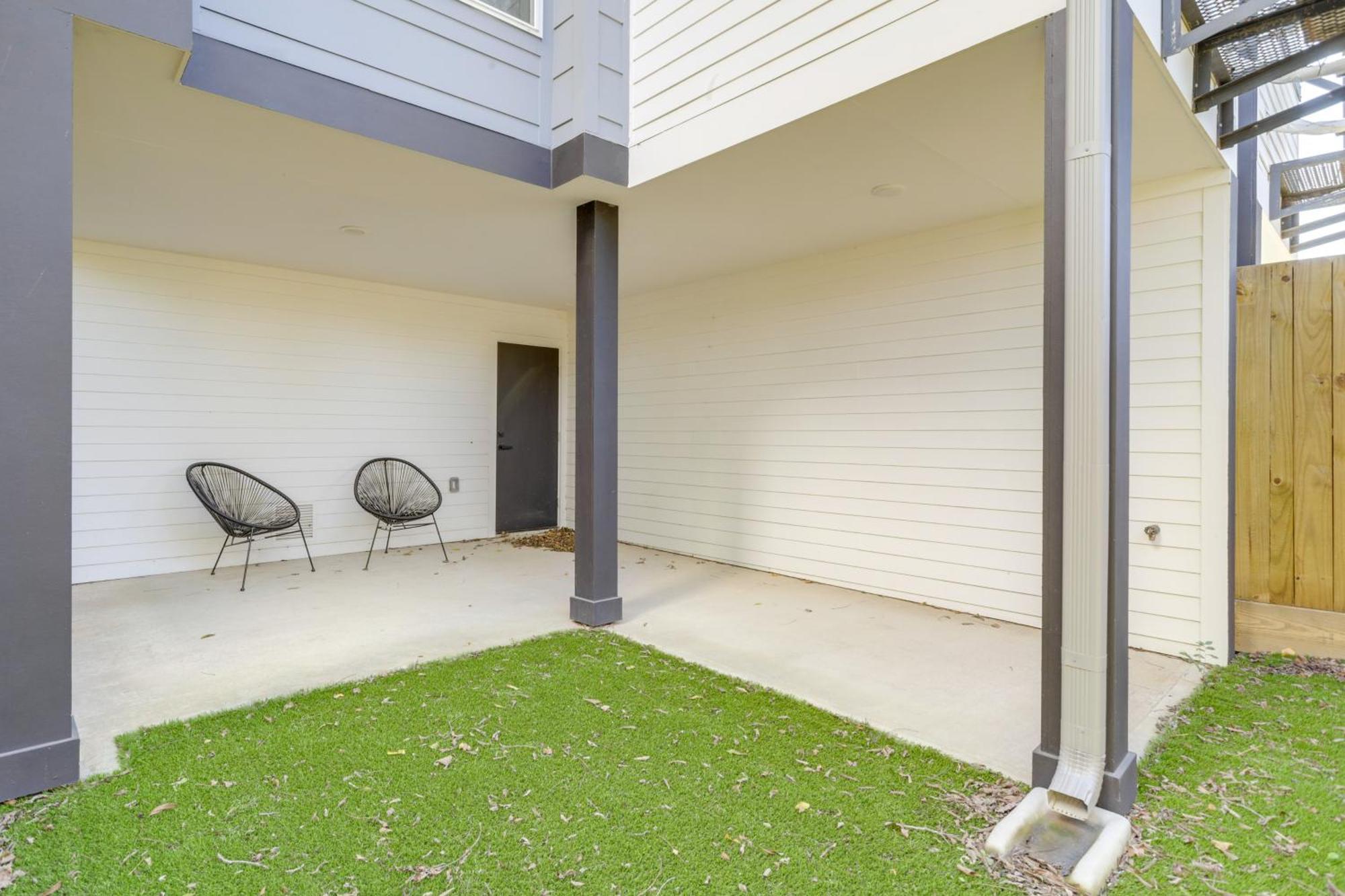 3 Mi To Dtwn Modern Townhome With Yard In Х'юстон Екстер'єр фото
