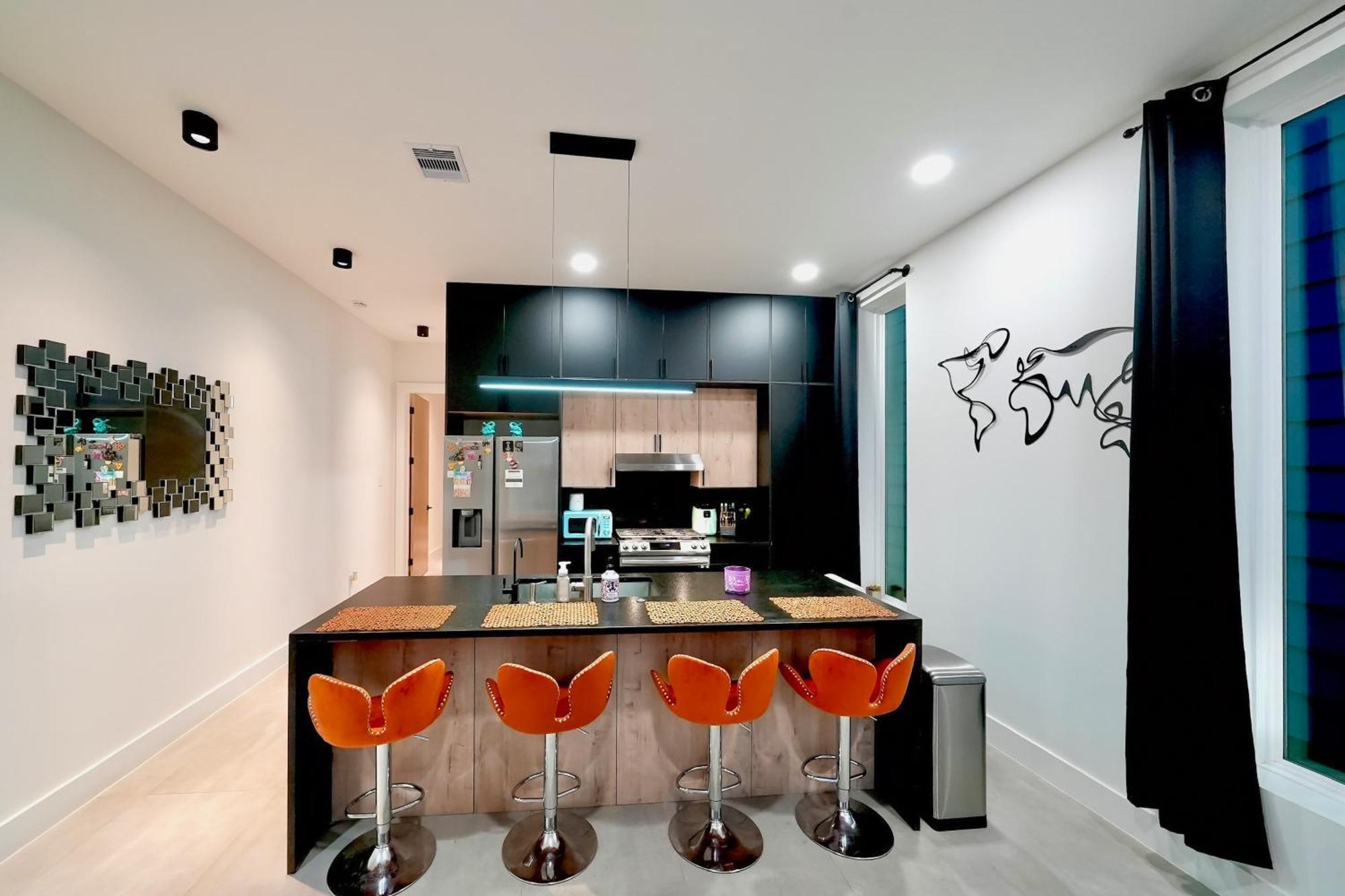 3 Mi To Dtwn Modern Townhome With Yard In Х'юстон Екстер'єр фото